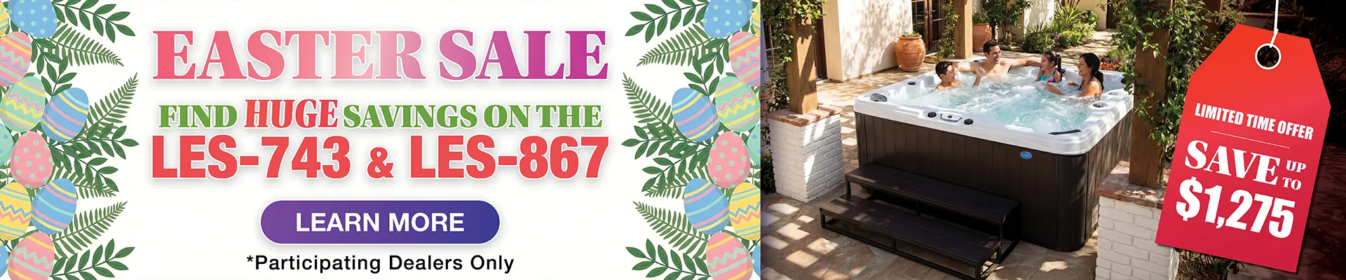 Calspas hot tub being used in a family setting - Bridge Port