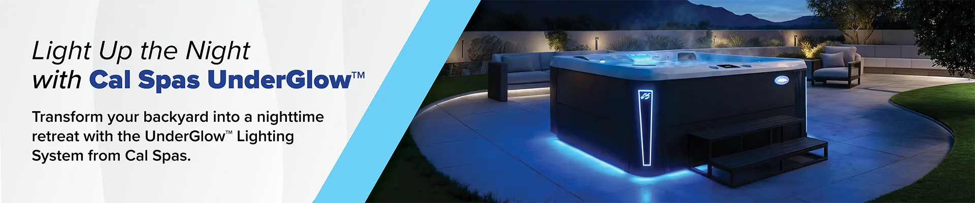 Calspas hot tub being used in a family setting - Bridge Port